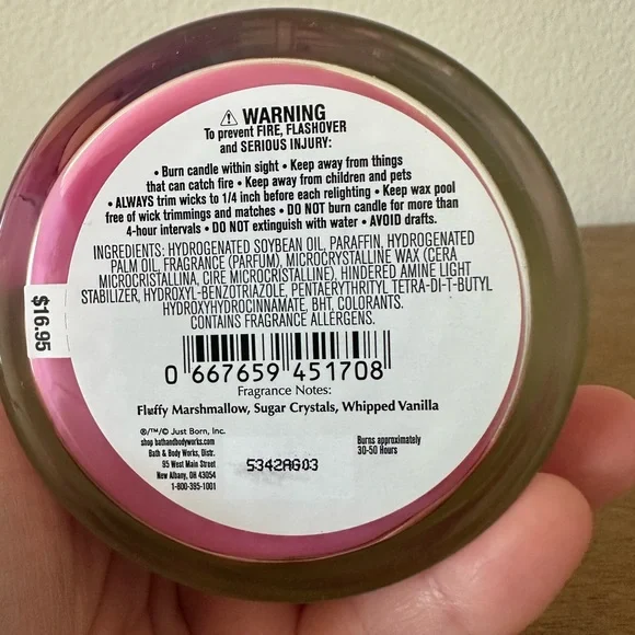 NEW Bath & Body Works x Peeps 'Peepin' It Real' single wick candle. - Picture 3 of 3